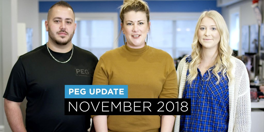 PEG Update November 2018 Blog Image