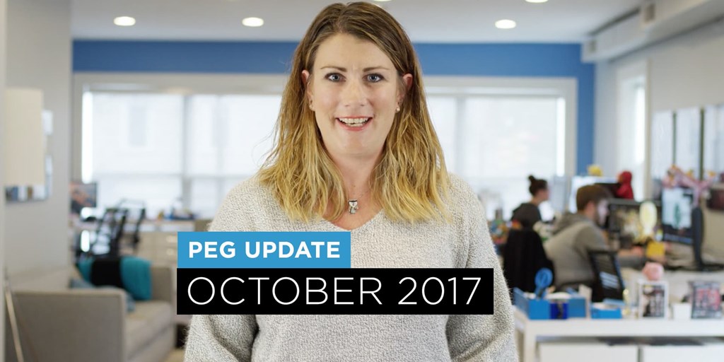 PEG Update October 2017 Blog Image