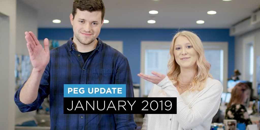 PEG Update January 2019 Blog Image