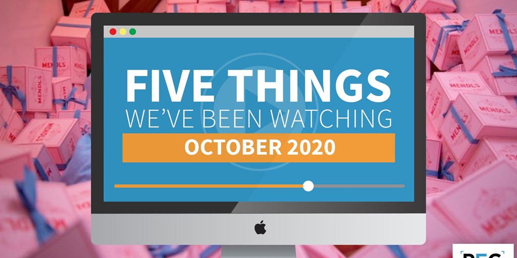 5 Things We've Been Watching: October 2020 Blog Image