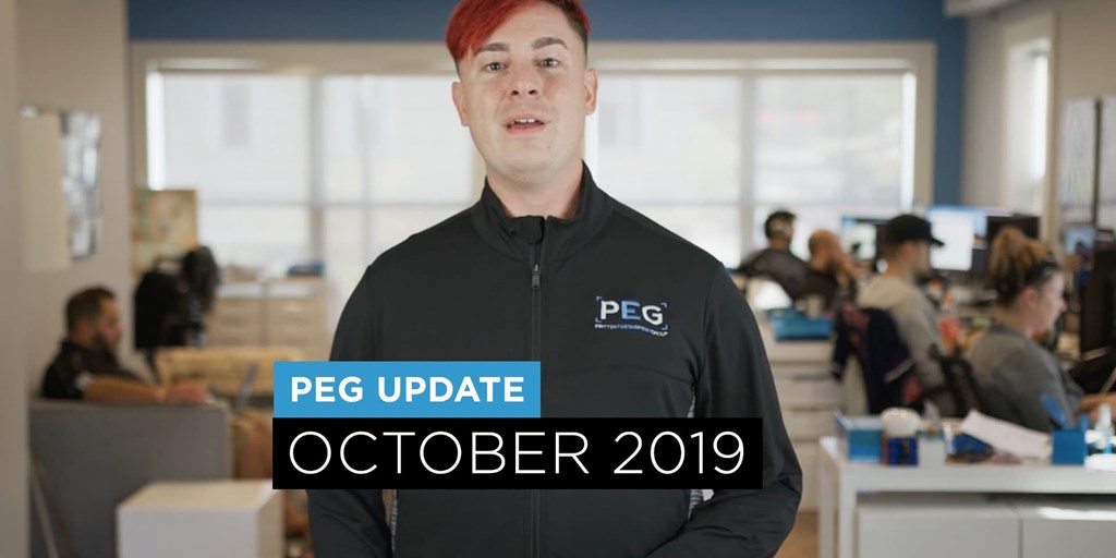PEG Update - October 2019 Blog Image