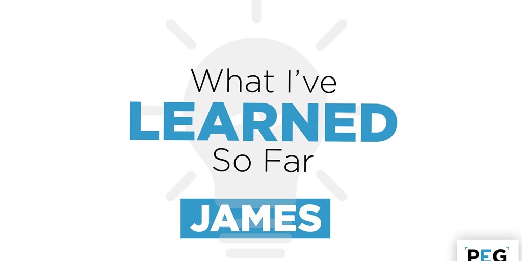 What I've Learned So Far... James Miller Blog Image