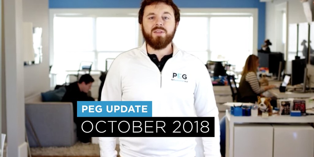 PEG Update October 2018 Blog Image
