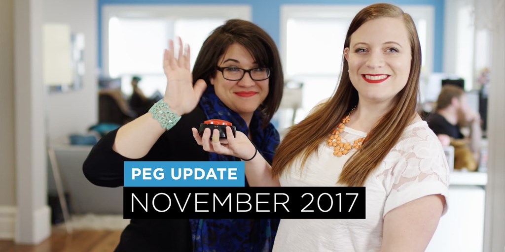 PEG Update November 2017 Blog Image