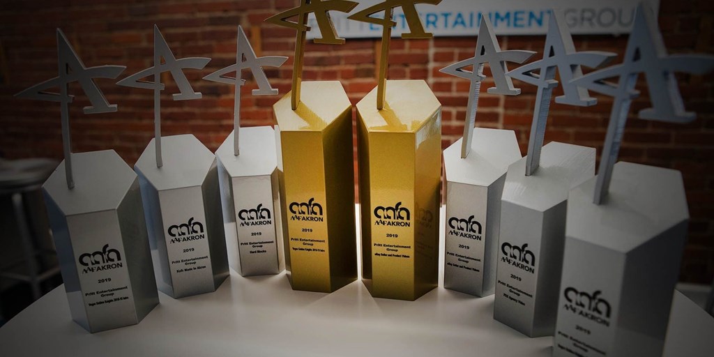 Pritt Entertainment Group takes home eight ADDYs at the 2019 Akron-Canton ADDY Awards Blog Image