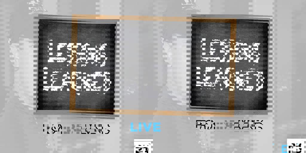 Lessons Learned From Live Events Blog Image