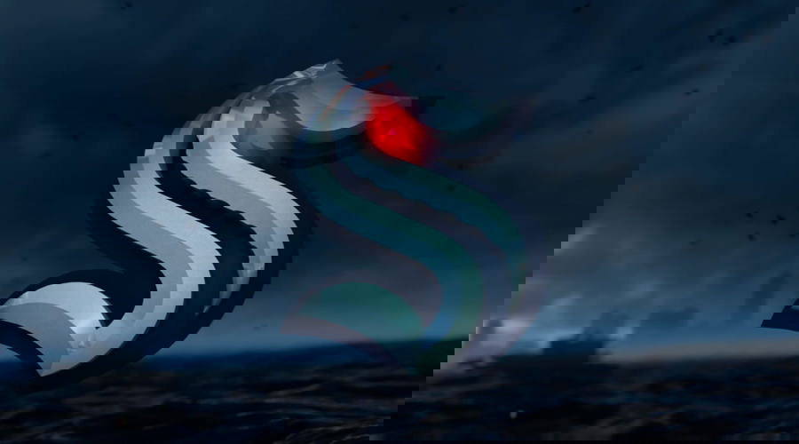 Seattle Kraken Primary Logo Bail Thumbnail