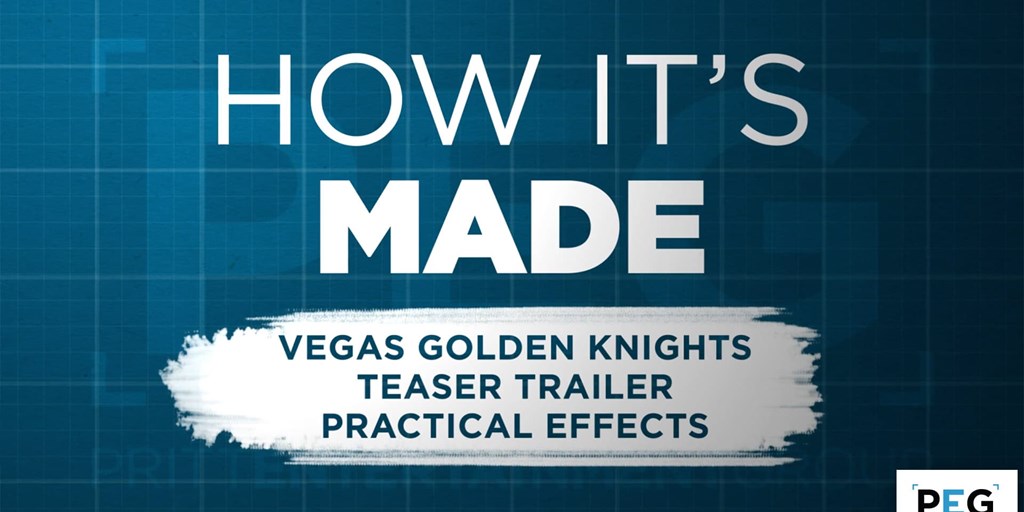 How It's Made: Vegas Golden Knights Teaser Trailer Practical Effects Blog Image